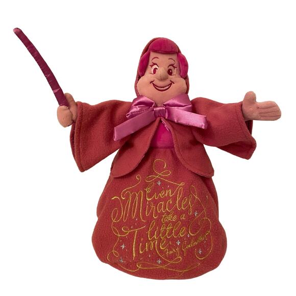 Disney Store Wisdom Plush Fairy Godmother - Picture 1 of 9